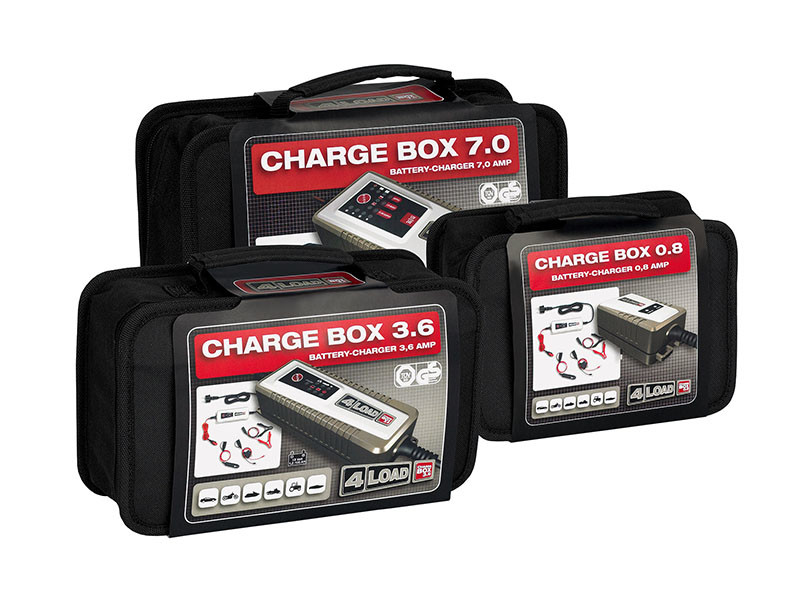 Batterie-Ladegerät / Erhaltungslader 3,6A incl. Zubehör, 4LOAD AKTIONSPREIS