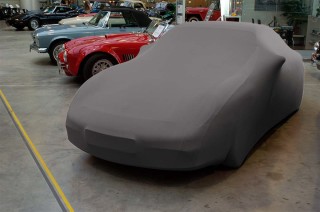 Abarth Fiat 750 GT Zagato - Bj.von 1956 - MOBILWERK INDOOR COVER SOFTKONTUR -TITANGRAU-