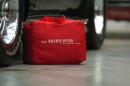 Alfa Romeo 33II TYP 907/907A -Bj.von 1990 bis 1995 - MOBILWERK INDOOR COVER SOFTKONTUR -ROT mit Spiegeltaschen-