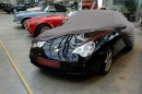 Alfa Romeo 147 TYP 937 - Bj.von 2000 bis 2010 - MOBILWERK INDOOR COVER SOFTKONTUR -TITANGRAU Spiegeltaschen-