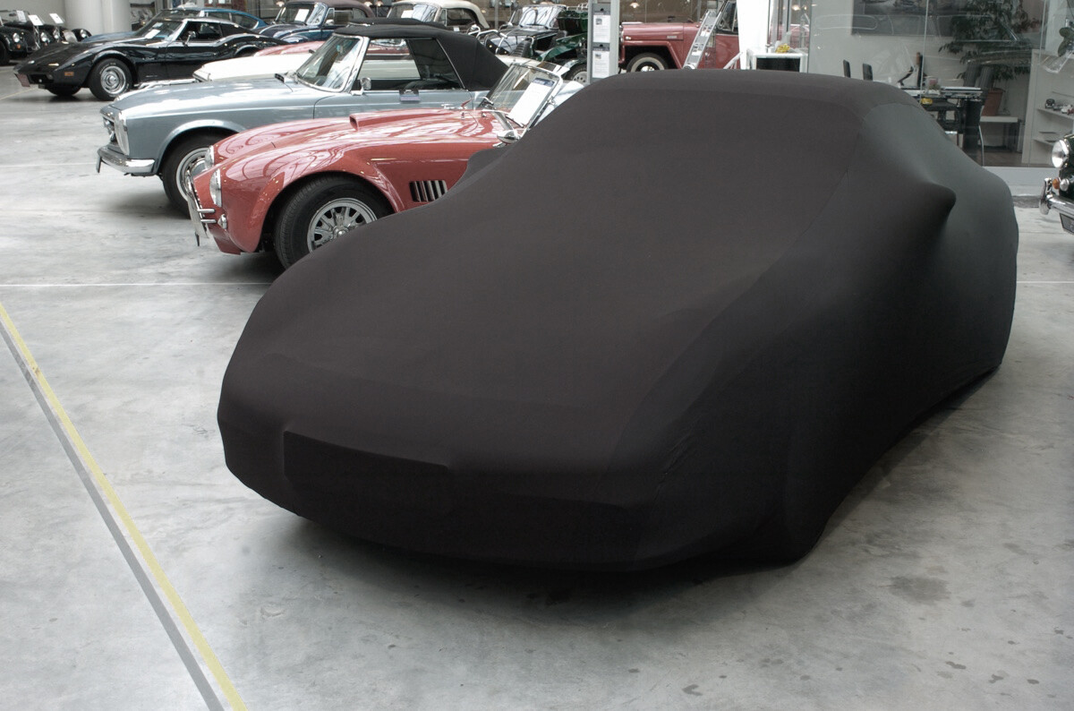 Aston Martin Cygnet - Bj.von 2011 bis 2013 - MOBILWERK INDOOR COVER SOFTKONTUR -SCHWARZ-