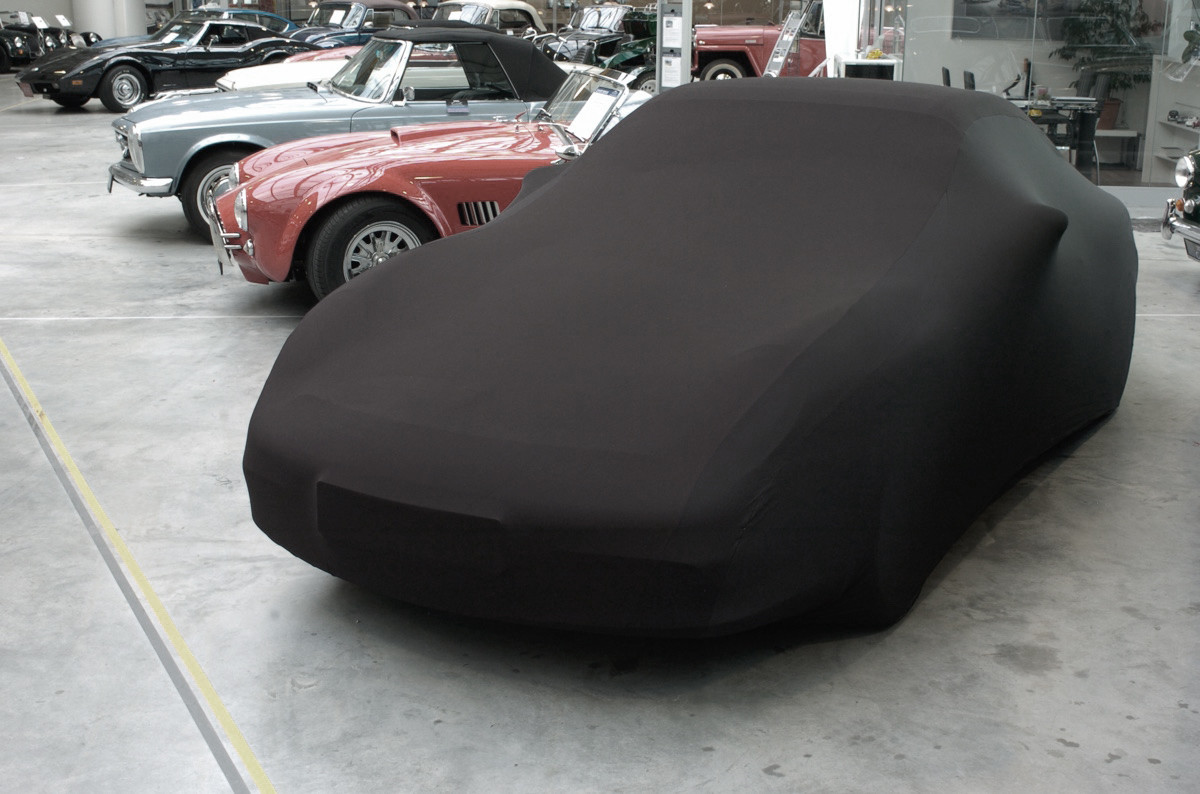 Aston Martin Rapide / AMR - Bj.von 2009 bis heute - MOBILWERK INDOOR COVER SOFTKONTUR -SCHWARZ-