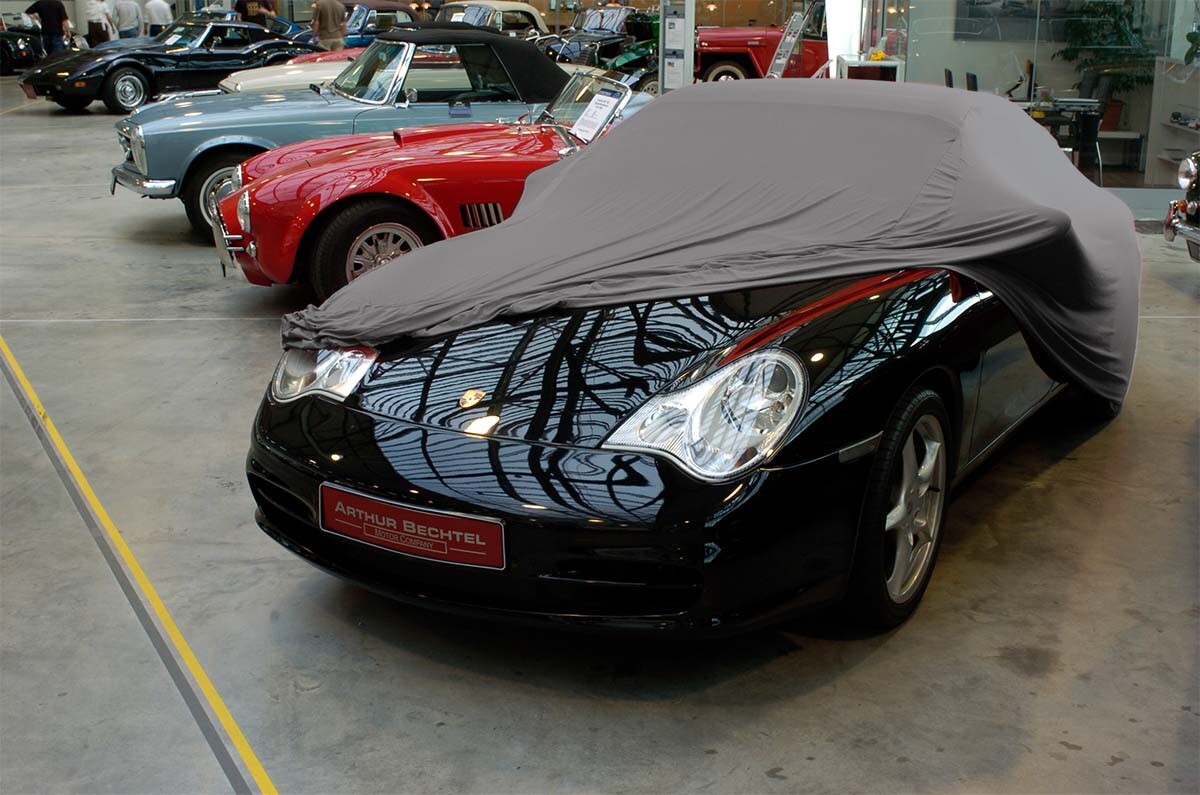 Jaguar XF Sportbrake - Bj.von 2012 bis heute - MOBILWERK INDOOR COVER SOFTKONTUR -TITANGRAU-