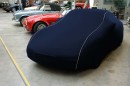 Ginetta G34 - Bj.von 1995 bis 1995 - MOBILWERK INDOOR COVER SOFTKONTUR -MARINEBLAU mit Keder Grau-