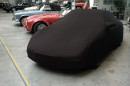 Ford Mondeo III Kombi B4Y/B5Y/BWY - Bj.von 2000 bis 2007 - MOBILWERK INDOOR COVER SOFTKONTUR -SCHWARZ mit Spiegeltaschen-