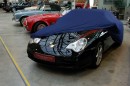 Nissan 370Z Nismo - Bj.von 2013 bis heute - MOBILWERK INDOOR COVER SOFTKONTUR -MARINEBLAU-